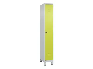 locker,HxBxD 1950x300x500mm,1vak,vak B 300mm,draaigrendel,voeten - 1