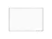 Whiteboard Rocada 120x180cm emaille wit magnetisch