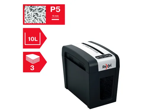 Papiervernietiger Rexel Secure MC3-SL P-5 snippers 2x15mm