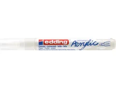 Acrylmarker edding e-5100 medium verkeerswit