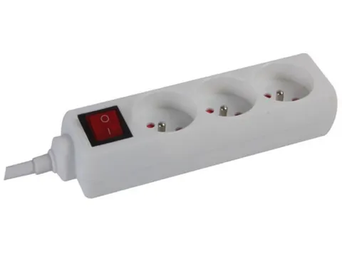 3-voudige Stekkerdoos Met Schakelaar Penaarde