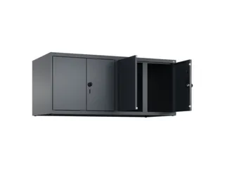 opzetkast,v. locker,4vak.,vak B 300mm,HxBxD 500x1200x500mm,vleugeldeur - 2