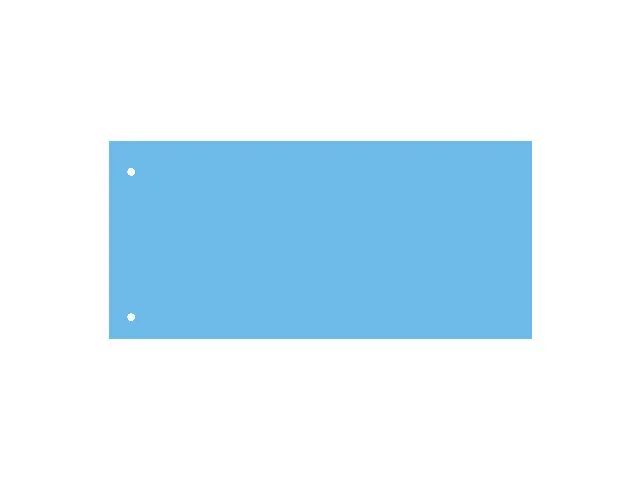 Scheidingsstrook Kangaro 2-gaats 225x120mm 180 grams RC blauw