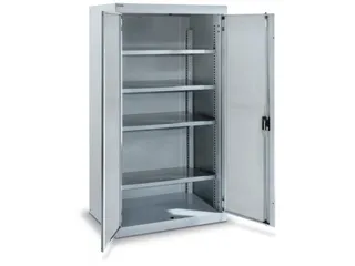 zwaarlastkast met openslaande deuren,HxBxD 1950x1100x641mm,lak RAL5005 - 1