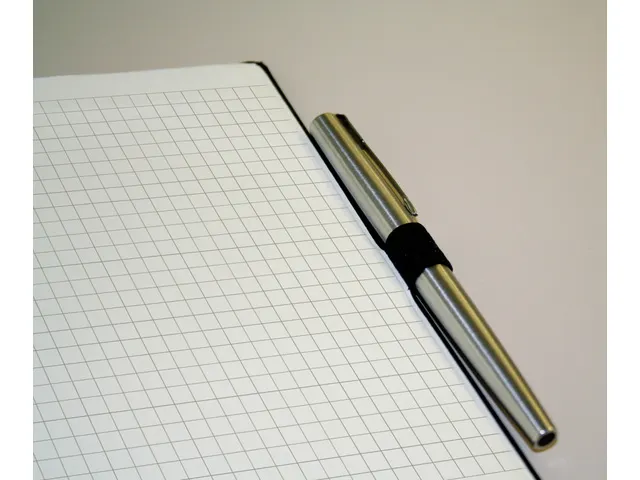 Notitieboek Conceptum A6 Geruit Co131 hardcover zwart