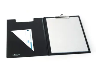 Klembordmap Durable 2355 met kopklem en insteek zwart A4 - 3