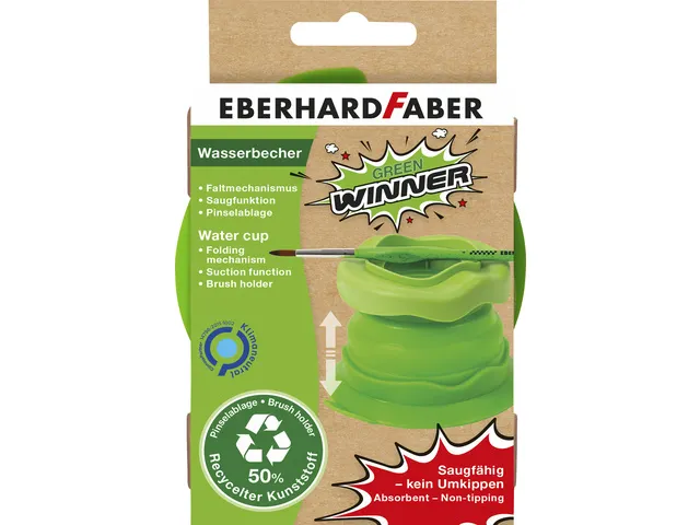 Watercup Eberhard Faber Green Winner groen