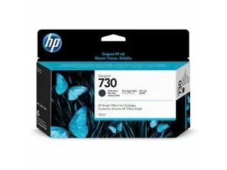 HP 730 130ml Mat Zwart DesignJet Inkt Cartridge P2V65A - 1