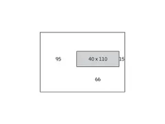 Envelop EA5 156x220mm Venster Rechts Strip Naturel wit houtvrij ECF