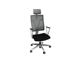 Nowy Styl Bureaustoel 4ME met hoofdsteun Tegendrukinstelling Grijs