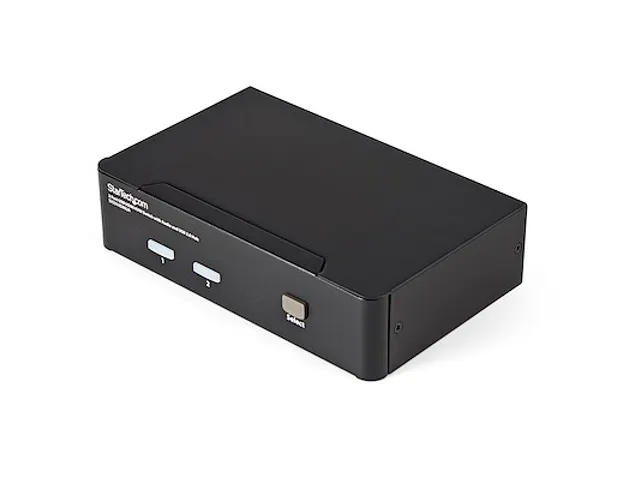 2-poort USB HDMI KVM-switch met Audio en USB 2.0-hub