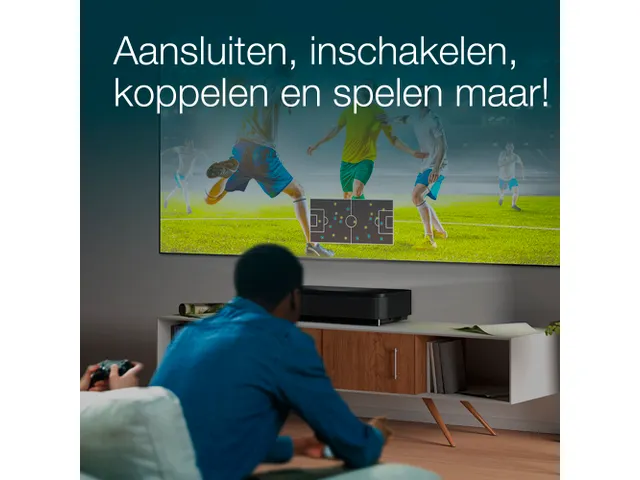 EH-LS800B 4K PRO-UHD smart laserprojector, 4000 lumen, scherm van maxi