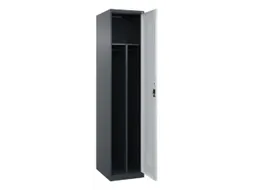 locker voor scheiding van kleding,HxBxD 1850x400x500mm,1vak