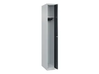 locker,HxBxD 1850x250x500mm,1vak,vak B 250mm,cil.-slot,staand op vloer - 1