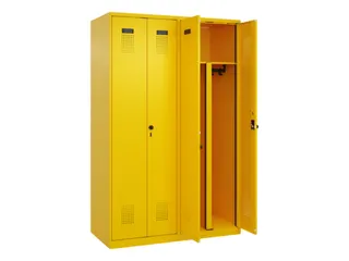 PBM-locker,HxBxD 1850x1200x500mm,4vak,vak B 300mm,draaigrendel - 1