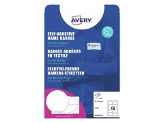 Naambadge etiket Avery J4785-20 80x50mm Inkjet 200 stuks