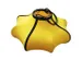 Lanterne Nextime Lumi 40 cm tissu jaune