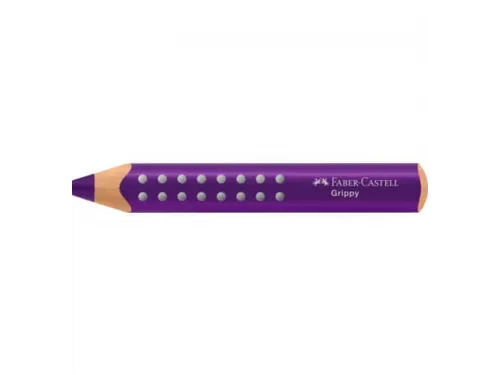 Kleurpotlood Faber-Castell Grippy XXL Jumbo Druif lila.