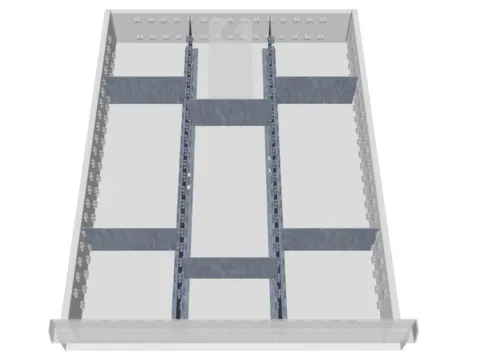 Lade-Indelingsset,V. Werkbank,6Lengteverdeler/2Scheidingsplaten