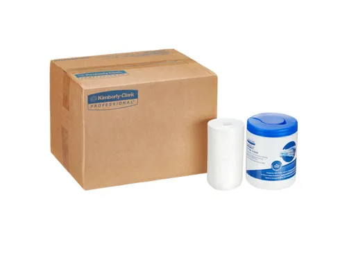 Kimtech 7752 poetsdoek Wettask DS wit