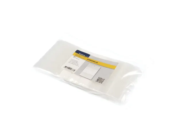 Sachet avec fermeture "Grip" 100x150mm 100 pièces avec espace pour é