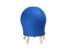 Balkruk Blauw Zitting H X D 620X 450Mm Houten Standpoten