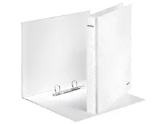 Ringband Leitz WOW A4 2-rings D-mech 25mm karton wit