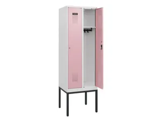 schoollocker,HxBxD 1950x600x500mm,2vak,vak B 300mm,cil.-slot - 1