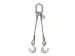 Élingue Multibrins 2Brins Cmu 0-45° 4 4T Ø Câble 18Mm Longueur Uti