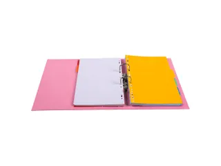 Ordner PVC Prem'Touch A4 70 mm roze - 2