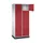 grootvolume-lockersysteem,RAL 7035/RAL 3003,HxBxD 1950x820x500mm