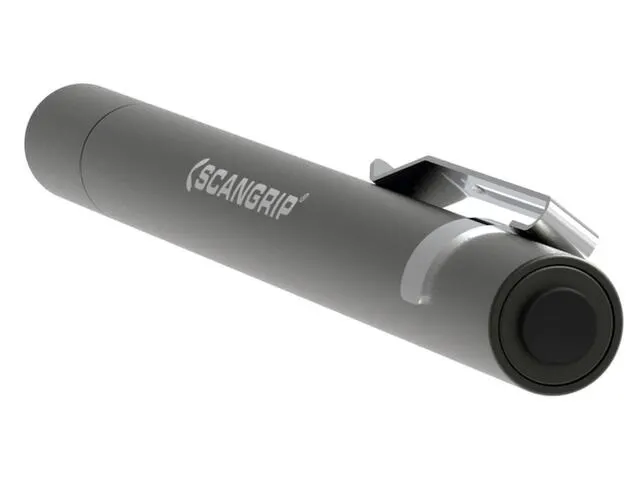 Penlamp,Behuizing Aluminium Geëloxeerd,75Lumen,Clip,Reikwijdte 40M