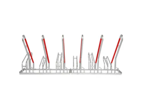 fietsenrek,HxBxD 930x2100x820mm,6instelplaatsen,gebruik eenzijdig