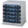 Opbergtoren Met Assortimentskoffers Plaatstaal 416x256mm 5x Koffer A