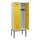 locker,HxBxD 2120x800x500mm,2vak,vak B 400mm,cil.-slot,voetonderstel