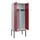 PBM-locker,HxBxD 2120x800x500mm,2vak,vak B 400mm,draaigrendel