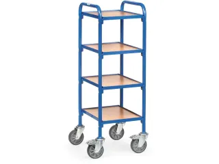 Bijzetwagens 32920 4 Etages Hout 250kg 320x470mm Ral5007 - 1