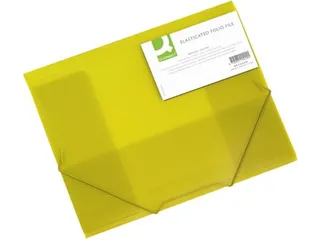 Elastomap A4 Mat Met Drie kleppen PP 400 Micron Geel - 3