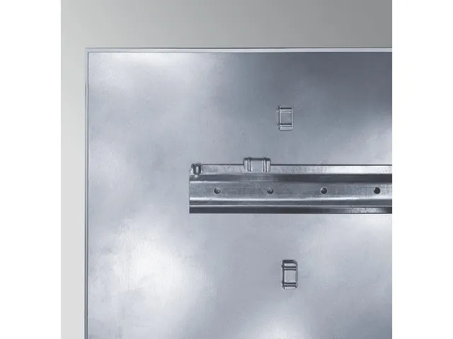 Tableau magnétique en verre Be!Board 2400x1200mm super blanc 2 aimant