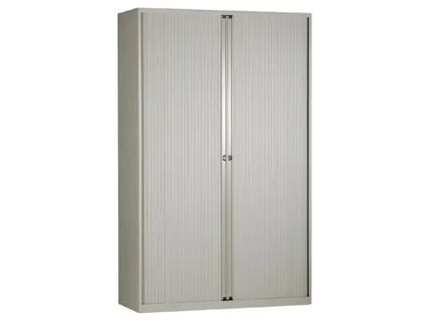 Bisley Roldeurkast Lichtgrijs 198x120x43 (Hxbxd)