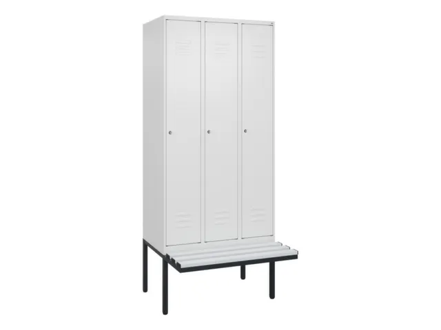 locker voor scheiding van kleding,HxBxD 2120x900x815mm,3vak