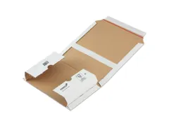 Wikkelverpakking Postbox Wit 455x320x20mm 25 Stuks