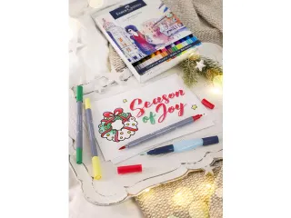 Duo aquarelmarker Goldfaber etui 24 stuks - 14