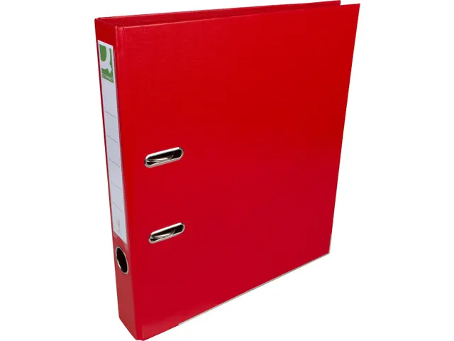 Classeur à levier A4 PP 50mm rouge