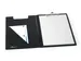 Porte-bloc à pince avec rabat Durable 2355 + pochette noir A4