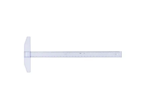 Tekenhaak Aristo GeoCollege 75cm transparant