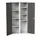 universele kast,HxBxD 2000x1050x550mm,6xStalen bodem,draaigrendelslot