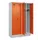 locker voor scheiding van kleding,HxBxD 1950x1200x500mm,4vak