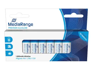 Mediarange Mignon Batterijen 10-Pack Lr06 Alkaline Aa 1,5V - 1