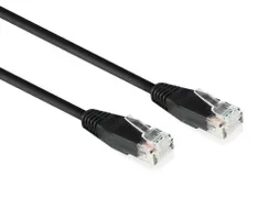 CAT6 U/UTP Netwerkkabel, Koper, 15m, Zwart